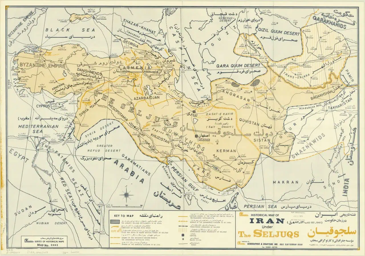 Seljuk Dynasty Map